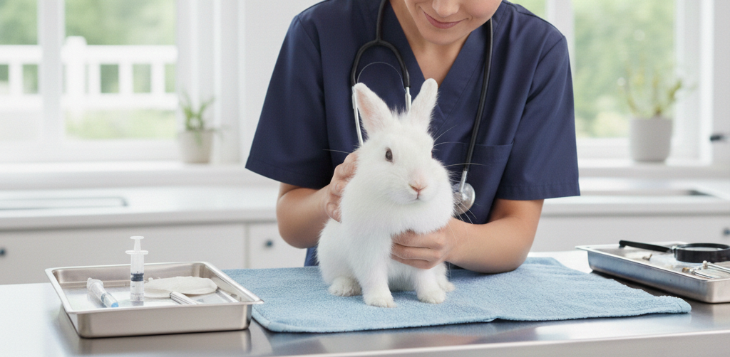 うさぎ 診察イメージ